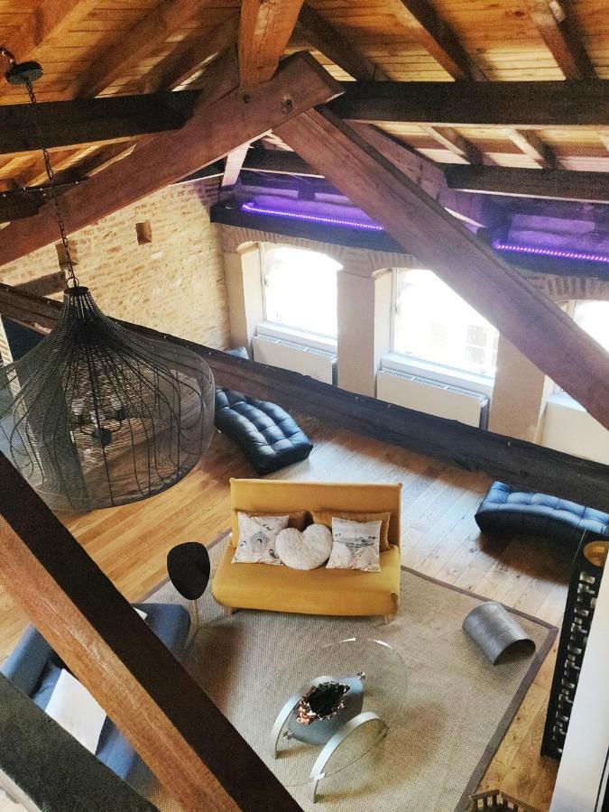 Ferienwohnung Chez Fanny - Le Loft - Centre Historique Cahors Cathedrale Exterior foto
